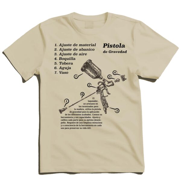 Playera Pistola de Gravedad